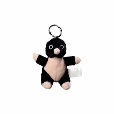 Pluche sleutelhangers dieren mollen kopen