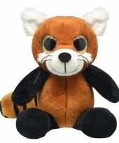 Pluche rode panda knuffeldier kopen