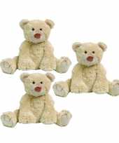 X stuks happy horse beige pluche knuffelbeer boogy kopen 10282484