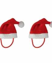 X stuks kerstmutsen een knuffel huisdier kopen